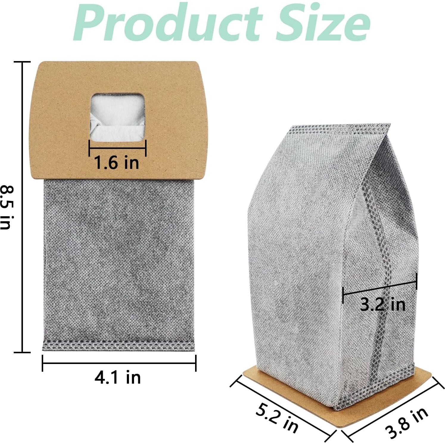 Paquete 12 Bolsas Filtro Reemplazo Oreck PKBB12OF