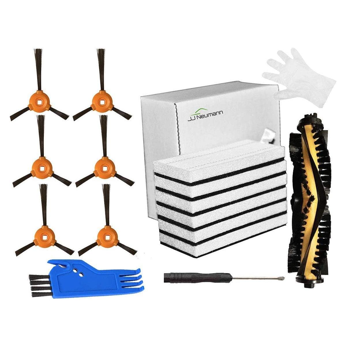 Replacement Parts Accessories Compatible with Yeedi K600 Robot Vacuum Cleaner Filters and Brushes