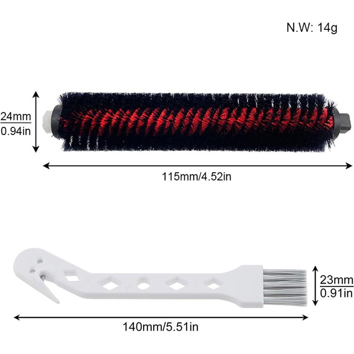 Repuesto Cepillo Aspiradora Roborock S8 Pro Ultra y S7 Max Ultra