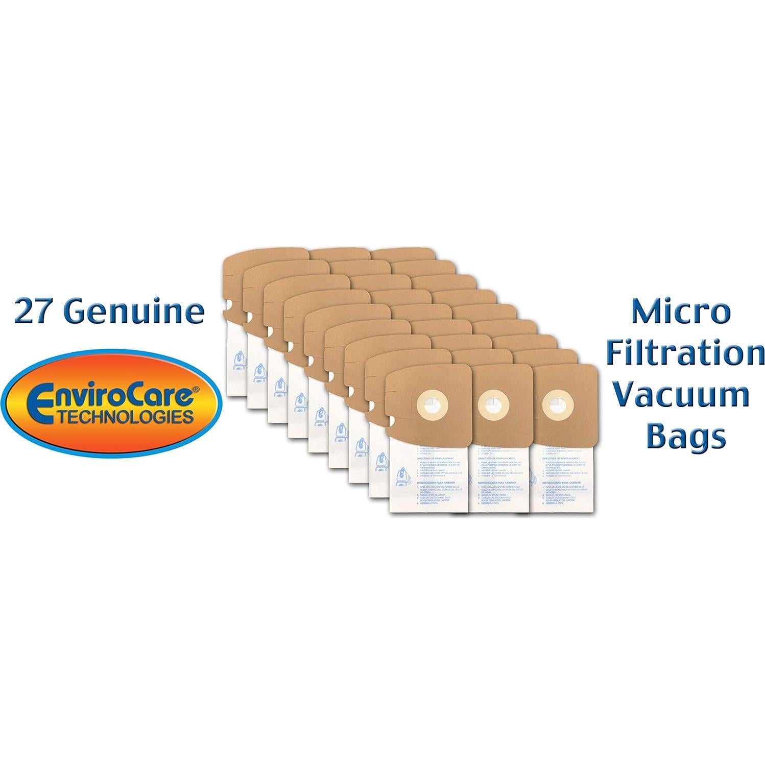 Bolsas de Aspiradora Envirocare para Eureka Mighty Mite