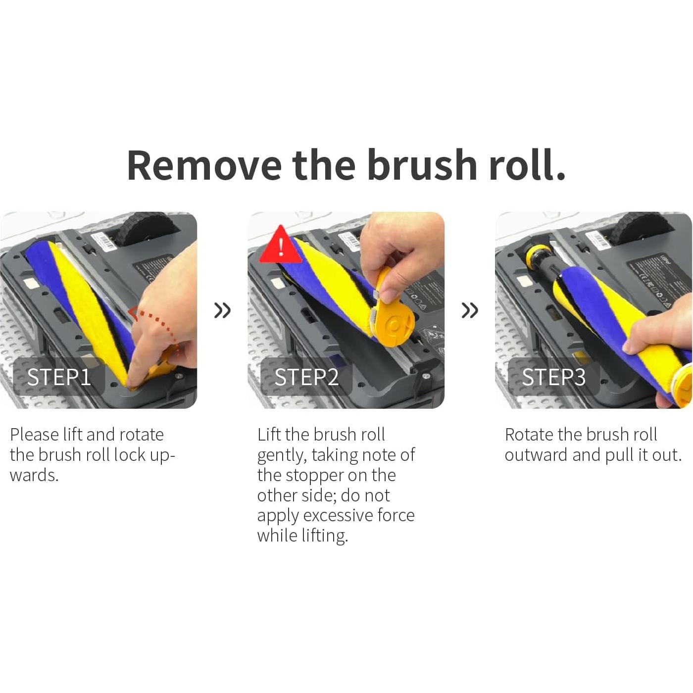 Reemplazo Cepillo Rodante UBPET V10 para Aspiradora Robot