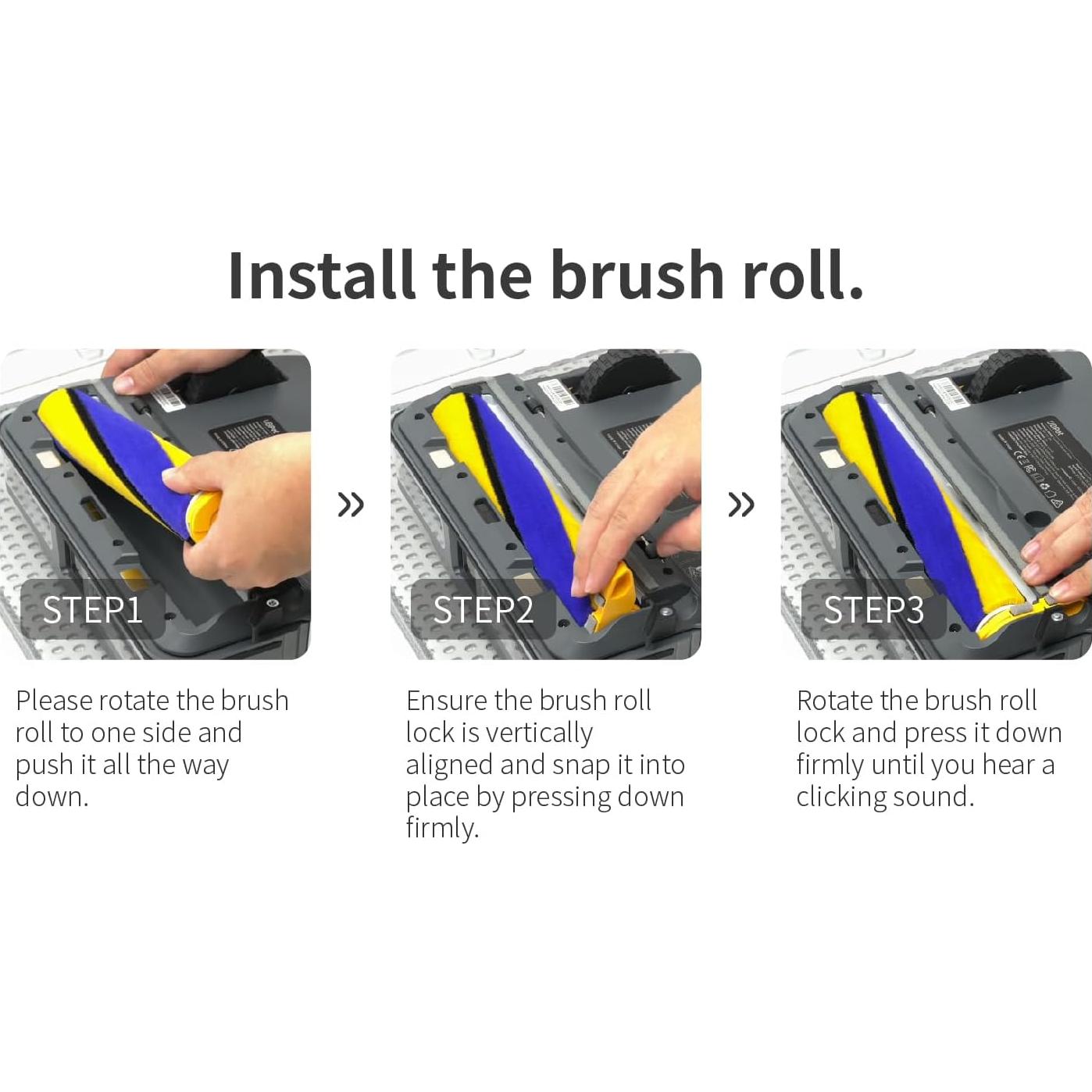 Reemplazo Cepillo Rodante UBPET V10 para Aspiradora Robot