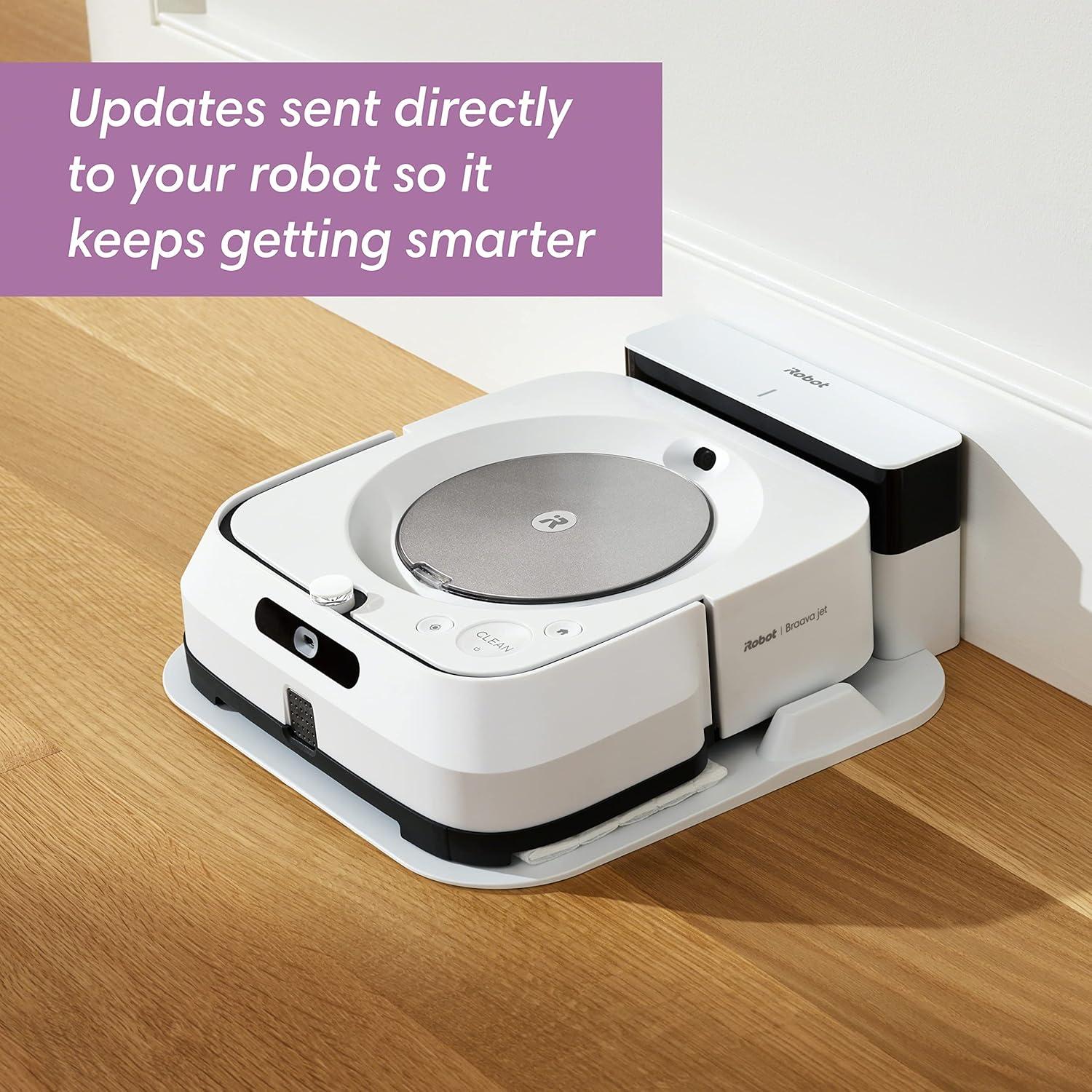 Aspiradora Robot iRobot Roomba j7 + Braava M6 - Wi-Fi, Mapeo Inteligente