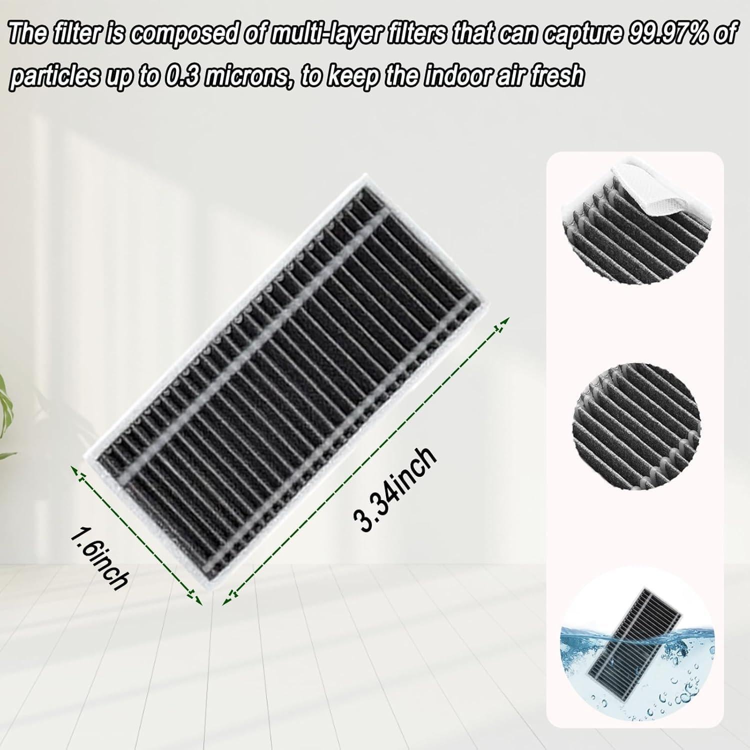 Kit de Accesorios para Aspiradora Robot Ecovacs Deebot X8 Pro Omni