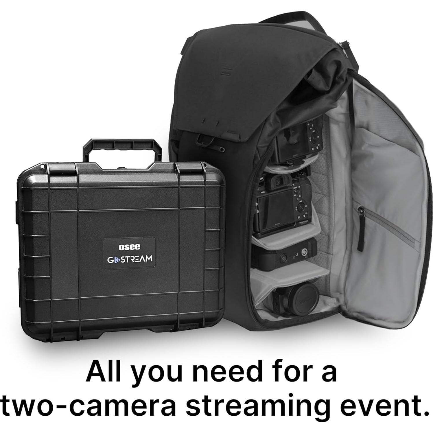 Kit Mezclador de Video GoStream Pro 4 HDMI 14" Monitor