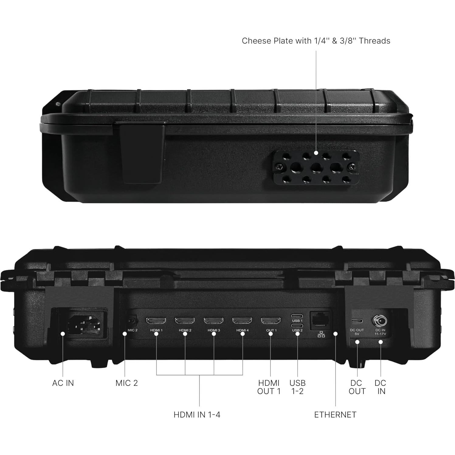 Kit Mezclador de Video GoStream Pro 4 HDMI 14" Monitor