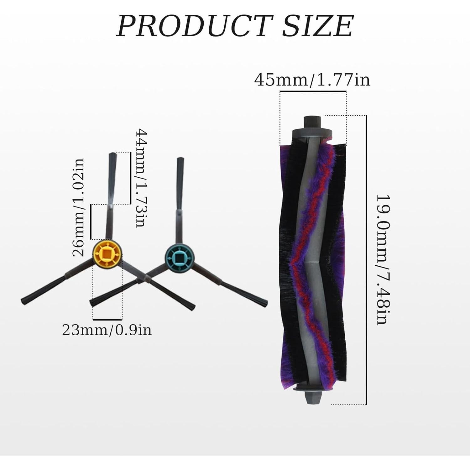 Kit de Repuestos 15PCS para Aspiradora Midea M9 / Eureka E10S