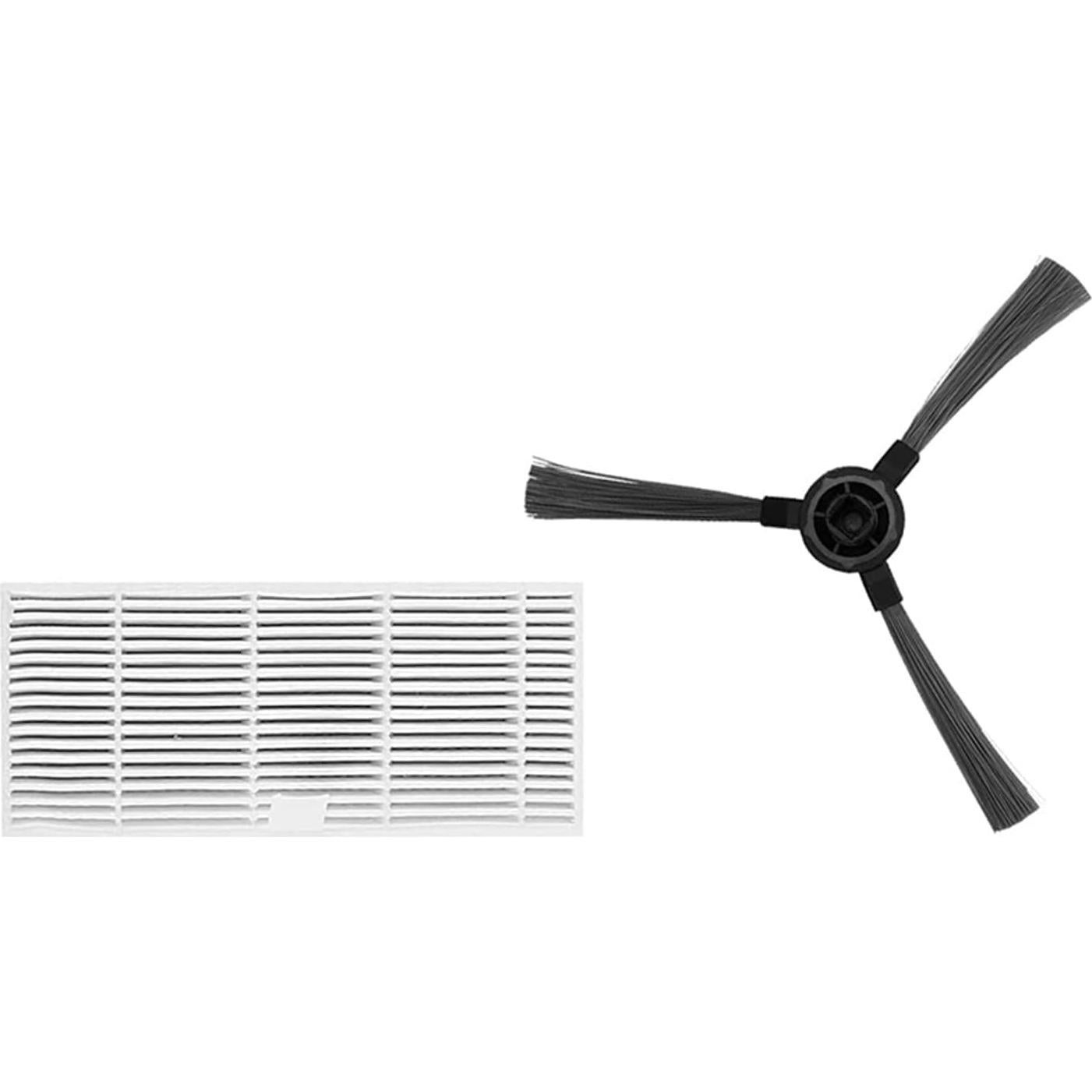 Repuestos Aspiradora Robot XHSESA BR150 BR151 - 2 Mopas, 4 Cepillos, 2 Filtros HEPA