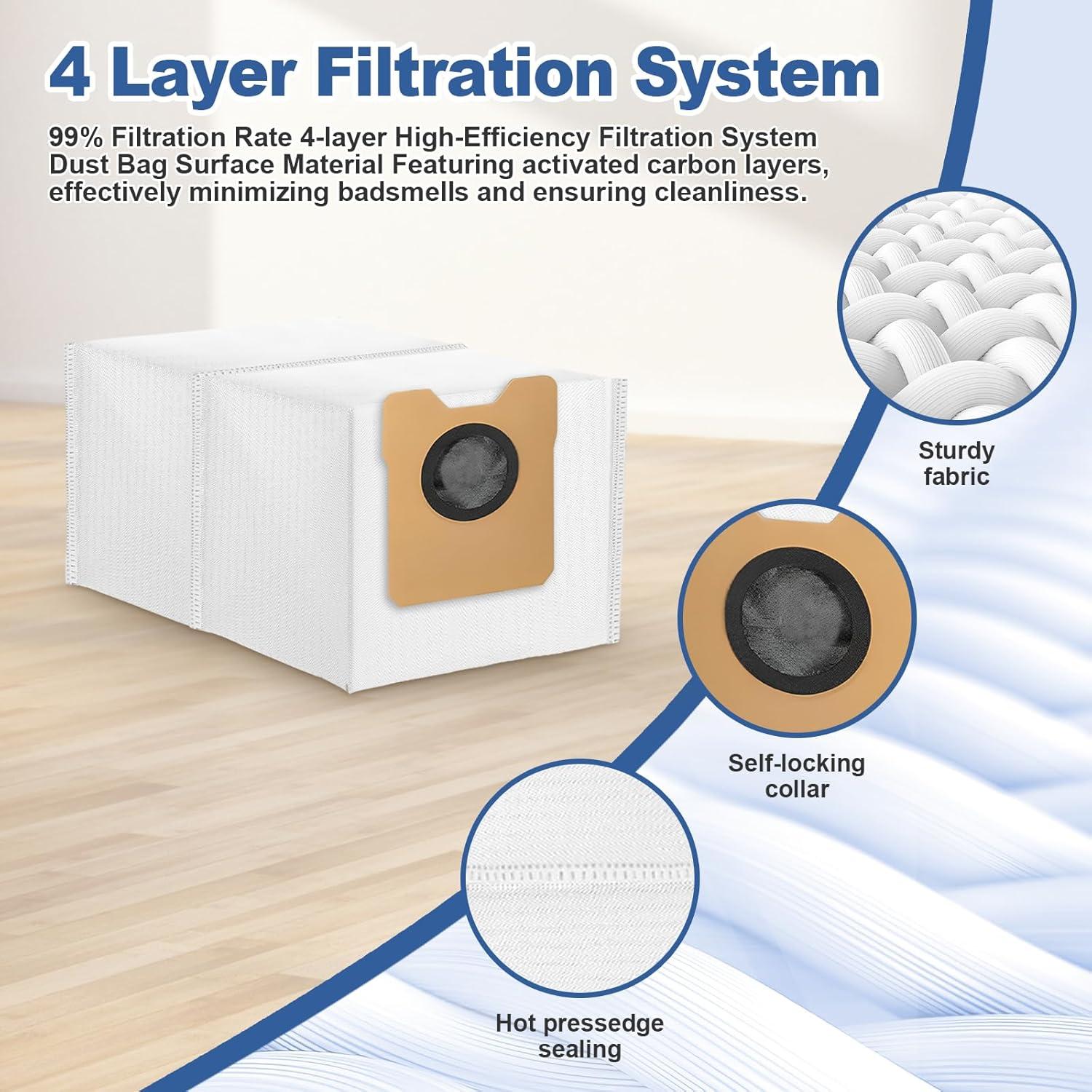 Kit de Reemplazo 22 Piezas para Aspiradora Eufy C20 Omni