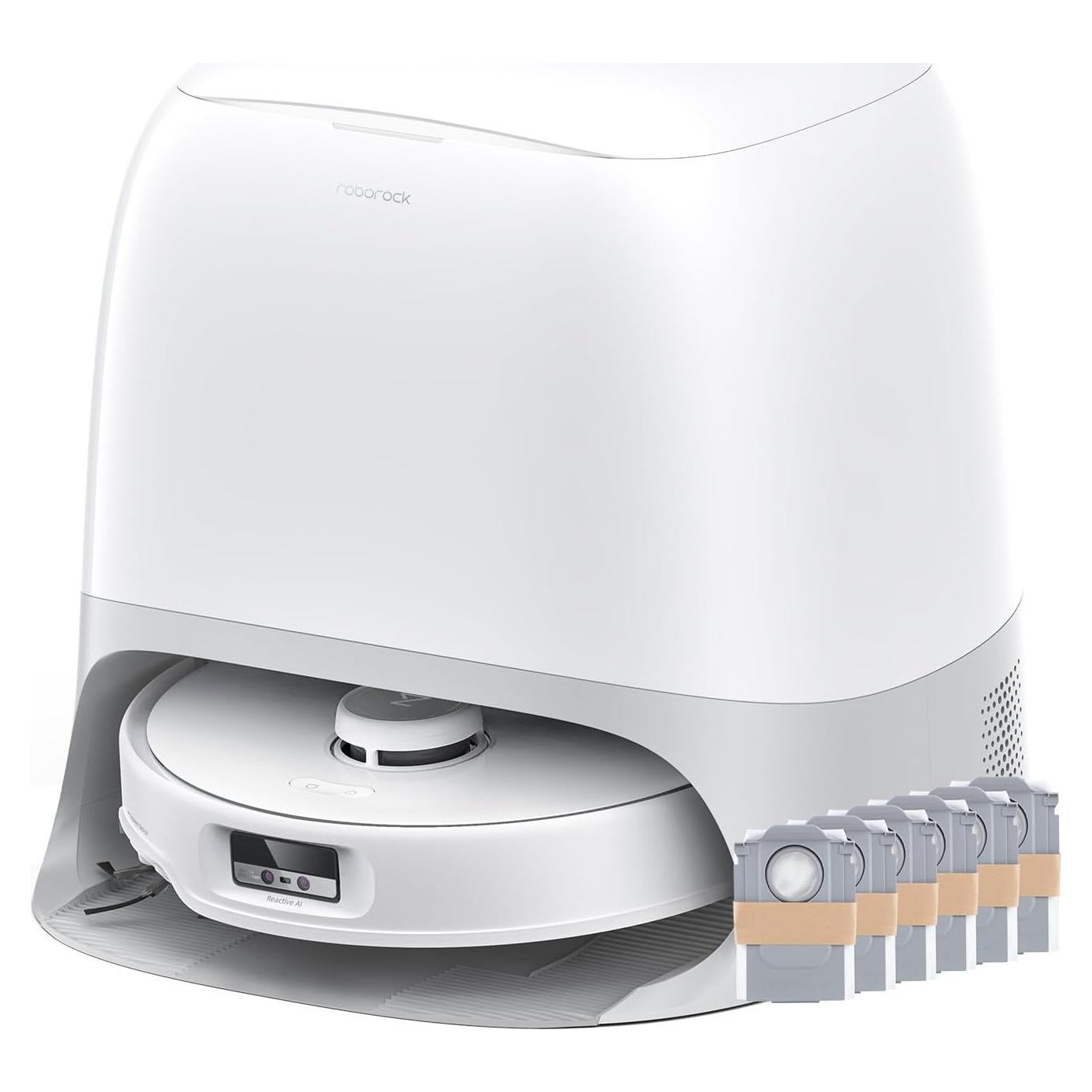 Robot Aspiradora y Mopa Roborock Qrevo Curv 2.7L 18500Pa