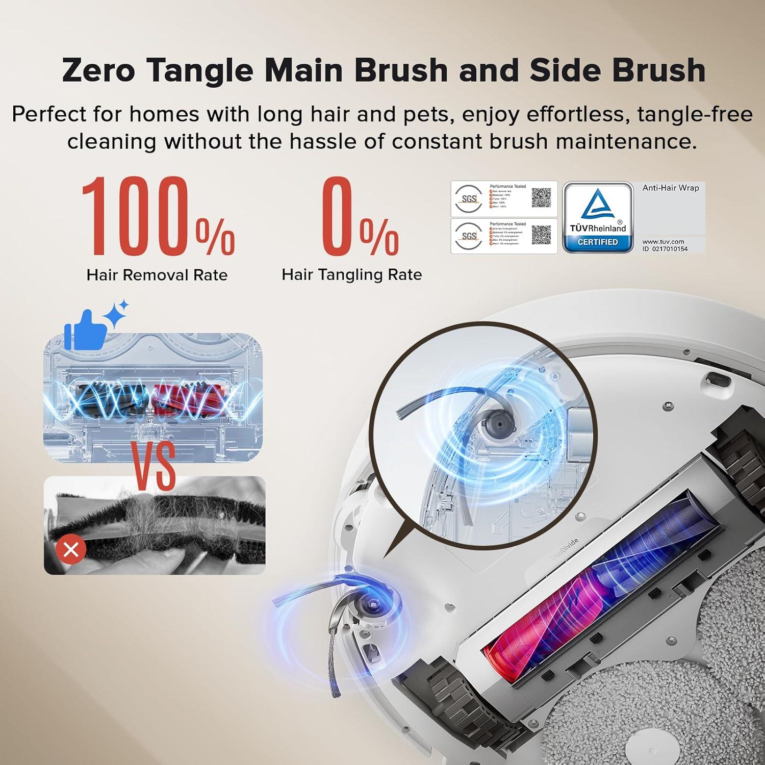 Robot Aspiradora y Mopa Roborock Qrevo Curv 2.7L 18500Pa