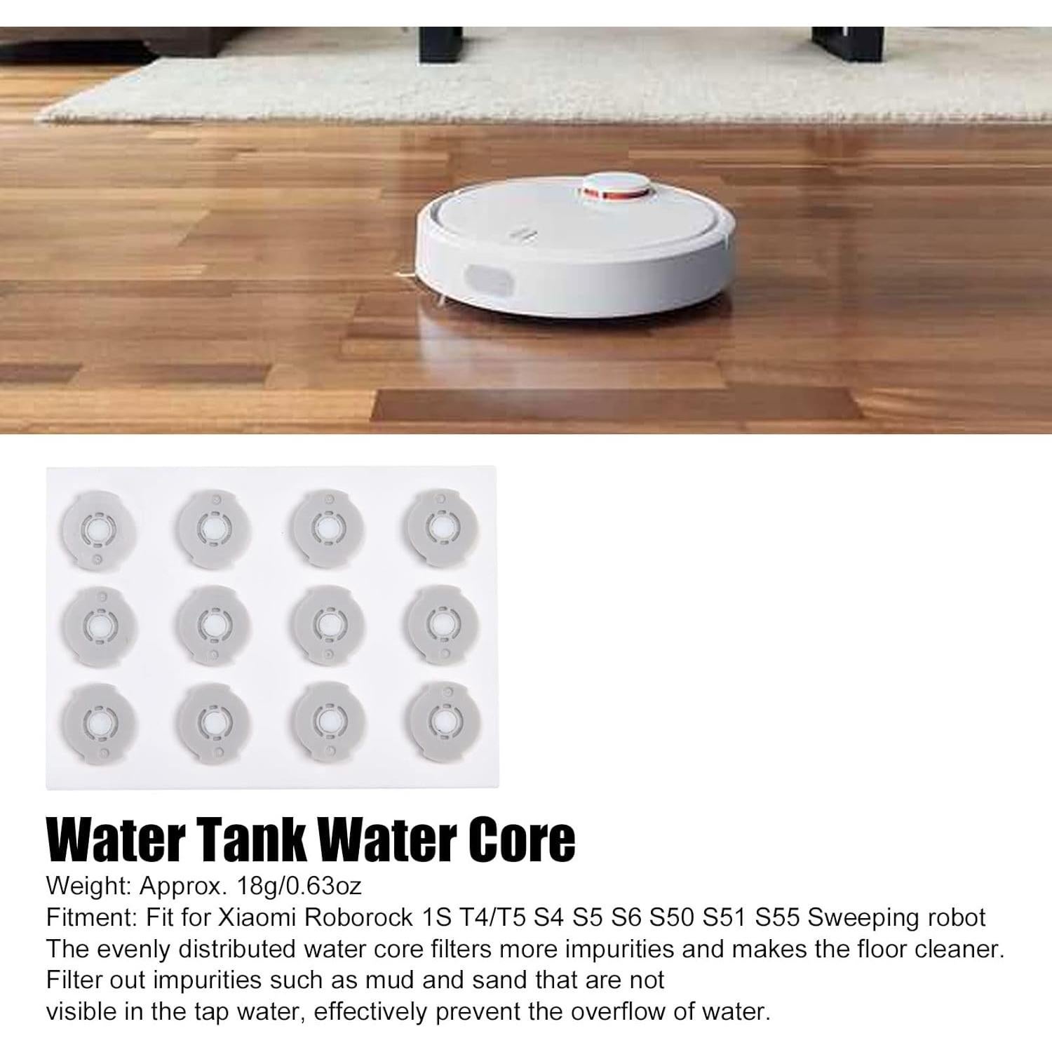 Filtro de Tanque de Agua TOPINCN para Robot Aspirador Xiaomi