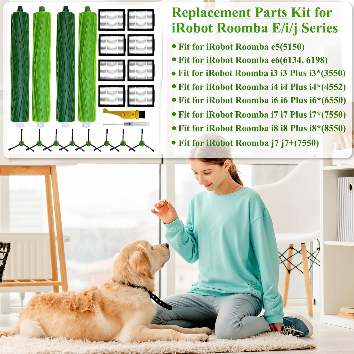 18 Piezas Repuesto Accesorios Soniicmomo para iRobot Roomba