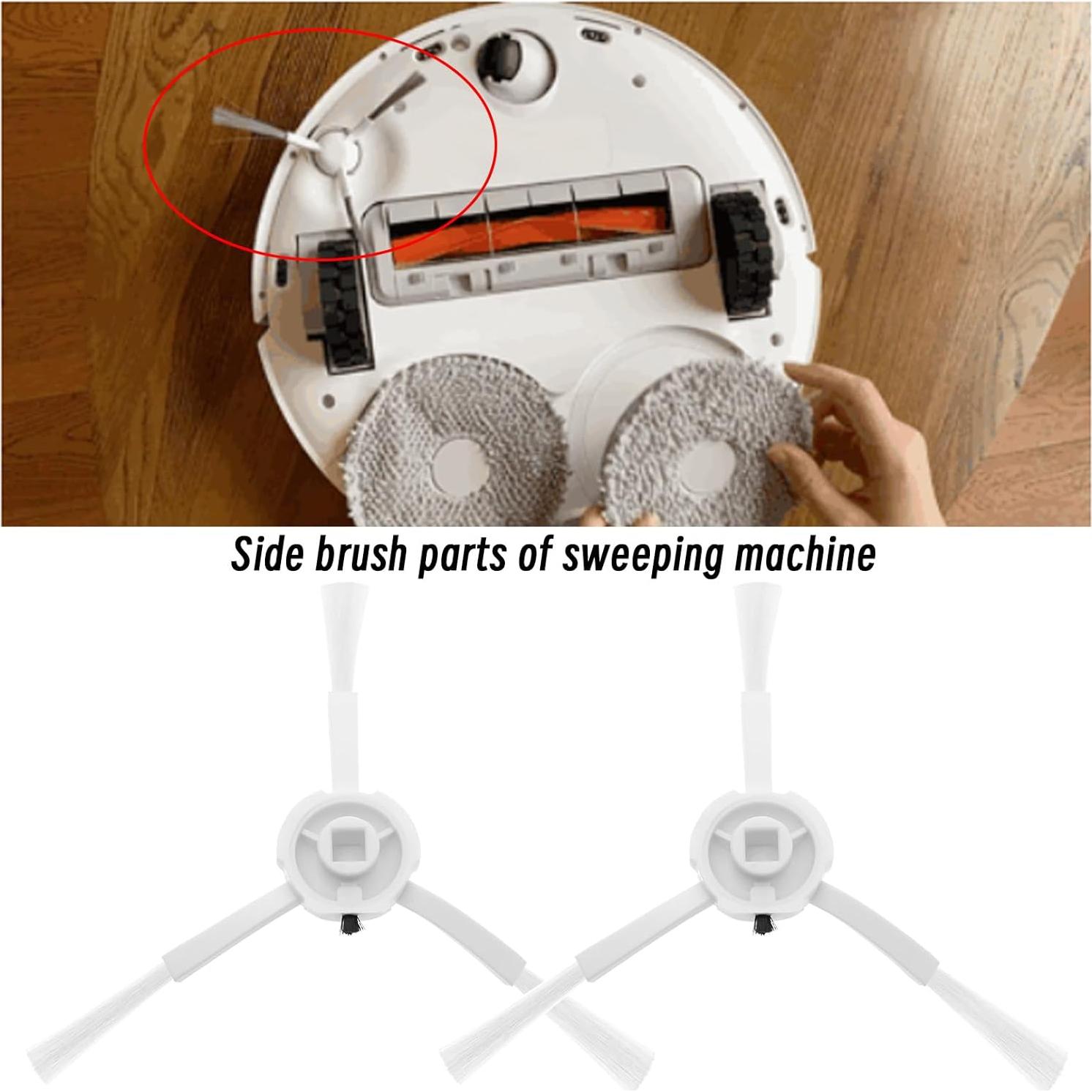 Cepillos Laterales ECSiNG para Aspiradora Dreame Bot L10s Ultra - 4 Piezas