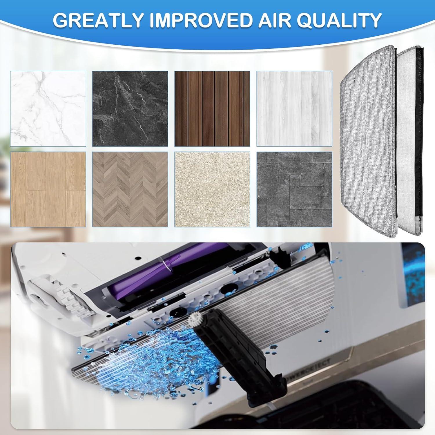 8 Almohadillas de Mopa Reemplazo Shark RV2820YE AV2800ZE