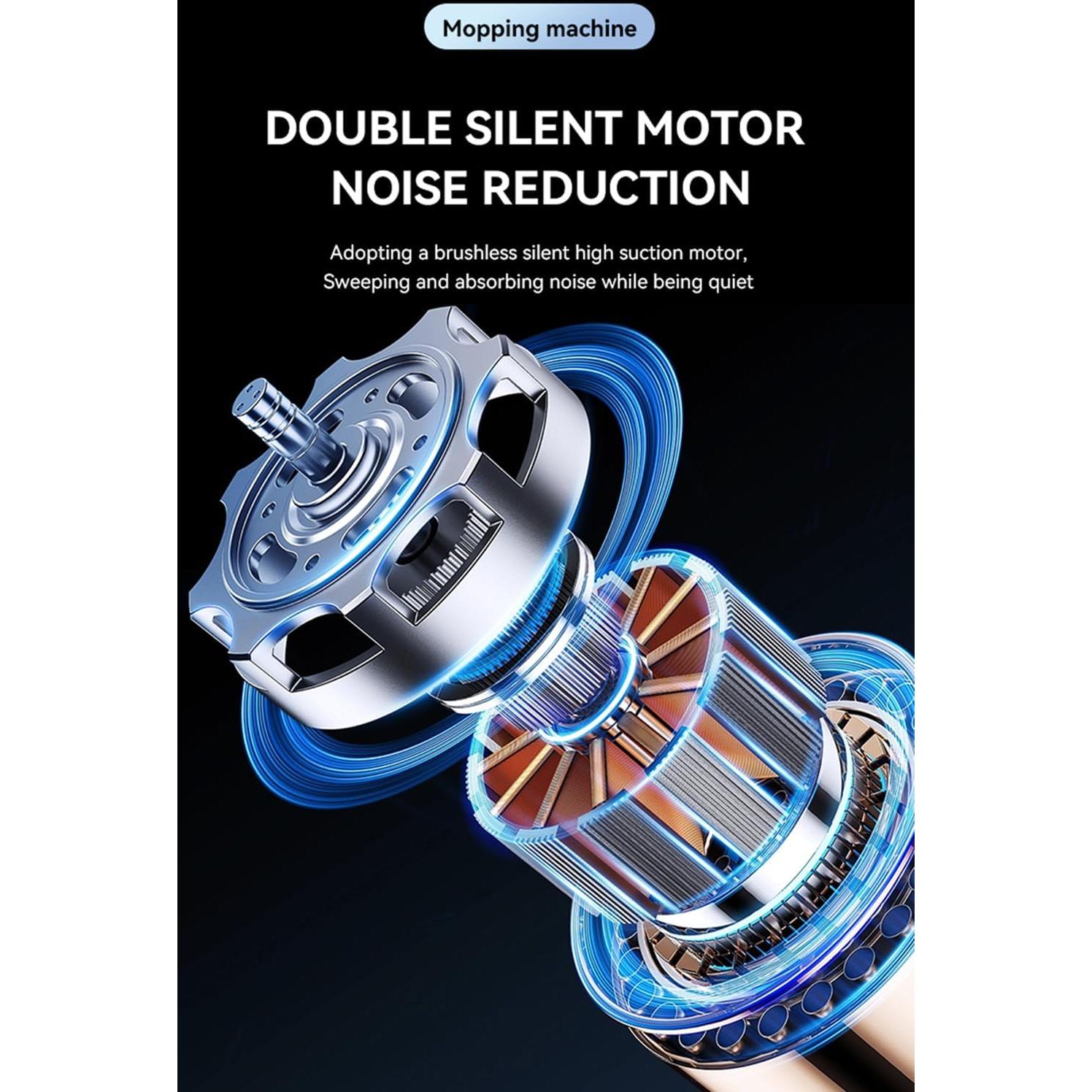 Aspiradora Robot Inteligente ALisasin P6 con Mopa y Humidificación