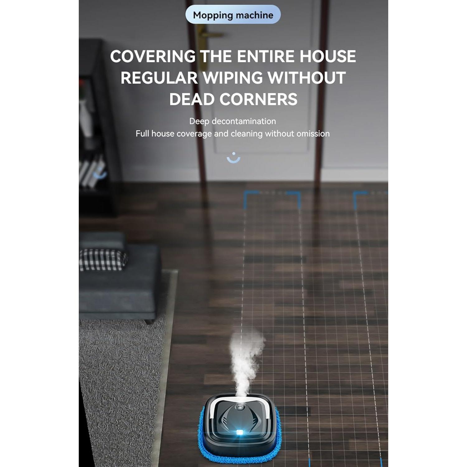 Aspiradora Robot Inteligente ALisasin P6 con Mopa y Humidificación