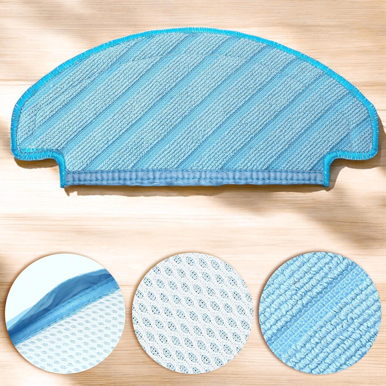 9 Almohadillas de Limpieza Reemplazo BuleVina para Deebot N8 Pro