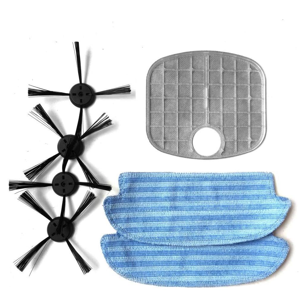 Pyle PUCRC50 Piezas de Repuesto - Cepillos, Filtro y Mopa