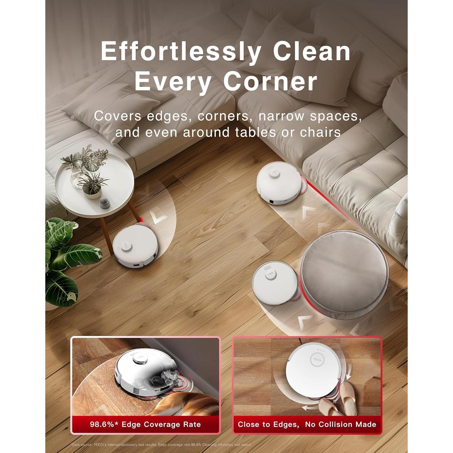 Robot Aspiradora Yeedi M12 Ultra Plus con Estación OMNI