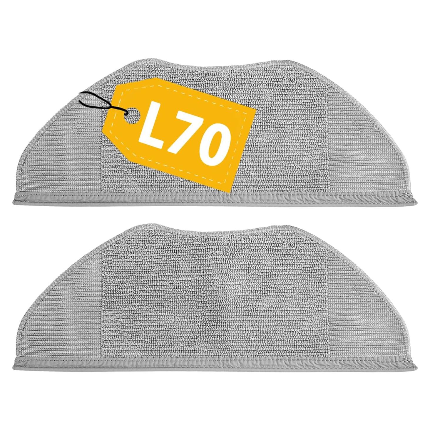 Piezas de Repuesto BBT BAMBOOST para Eufy L70 Híbrido - 2 Mopas