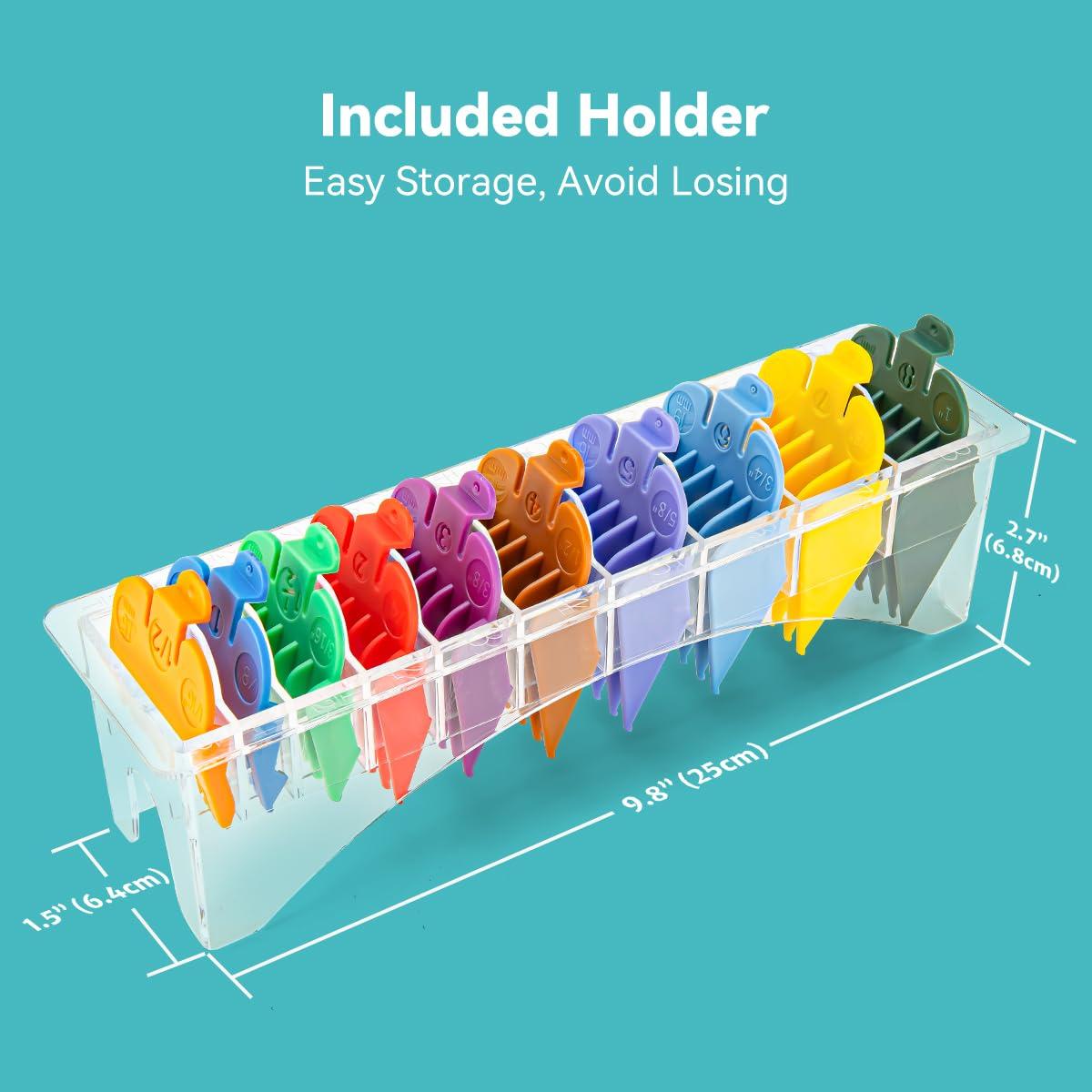 10 Protectores Cortadora de Cabello LAVEST Guías de Corte