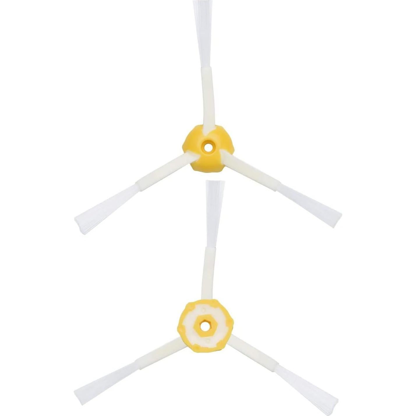 Paquete de 2 Cepillos Laterales 3 Brazos TODOO para i-Robot Roomba