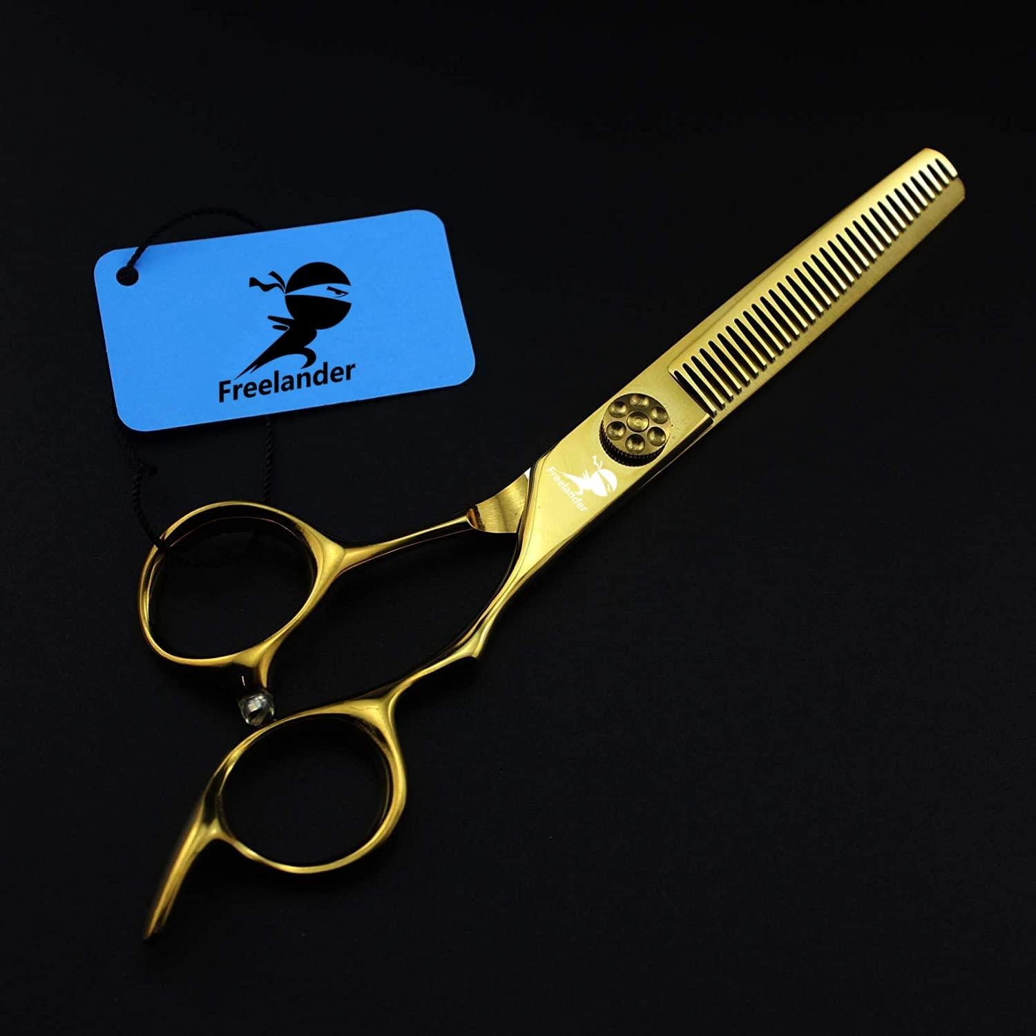 Tijeras de Corte de Cabello ROCOCO 15.24 cm Doradas 440C