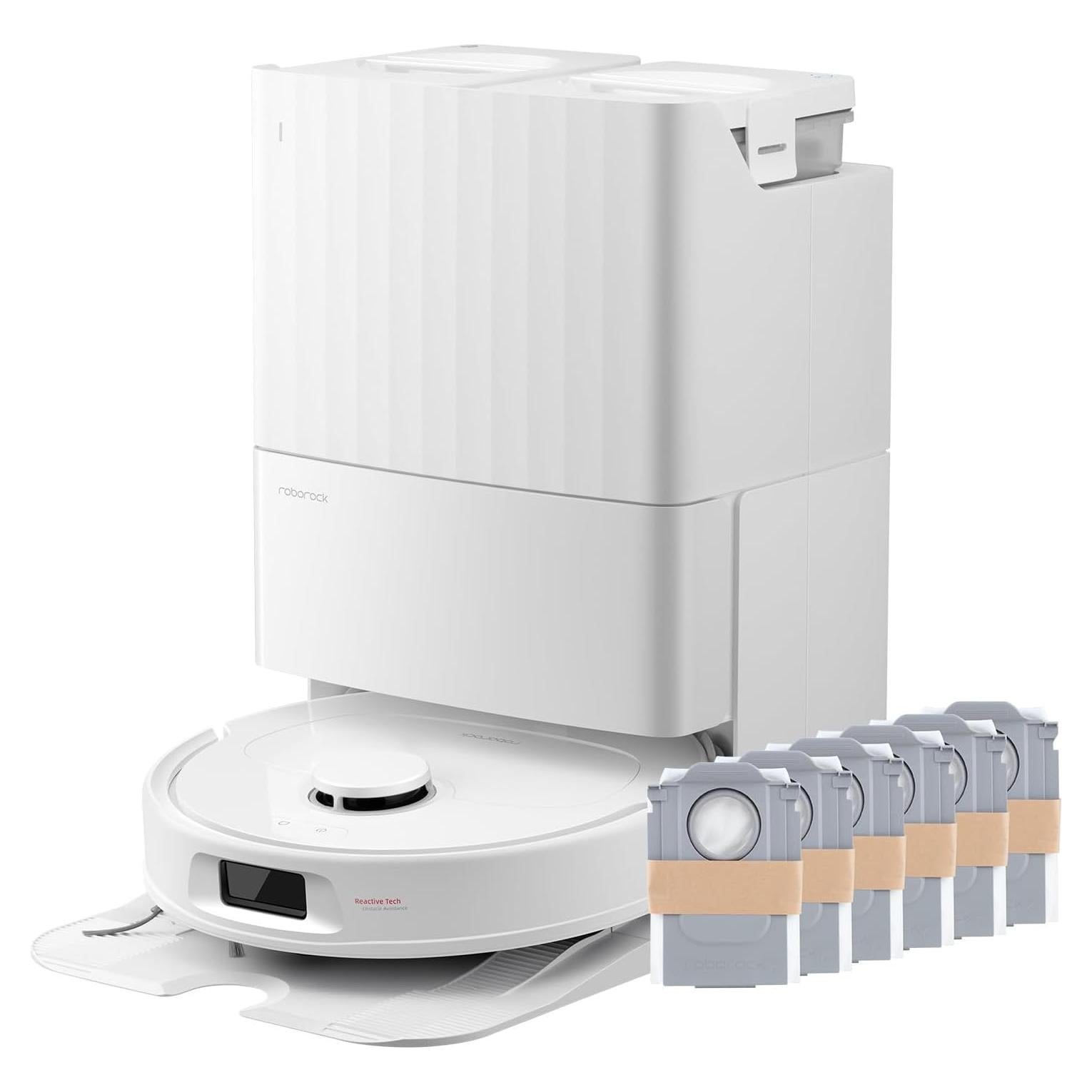 Robot Aspiradora y Mopa Roborock QV 35A 8000Pa con 6 Bolsas