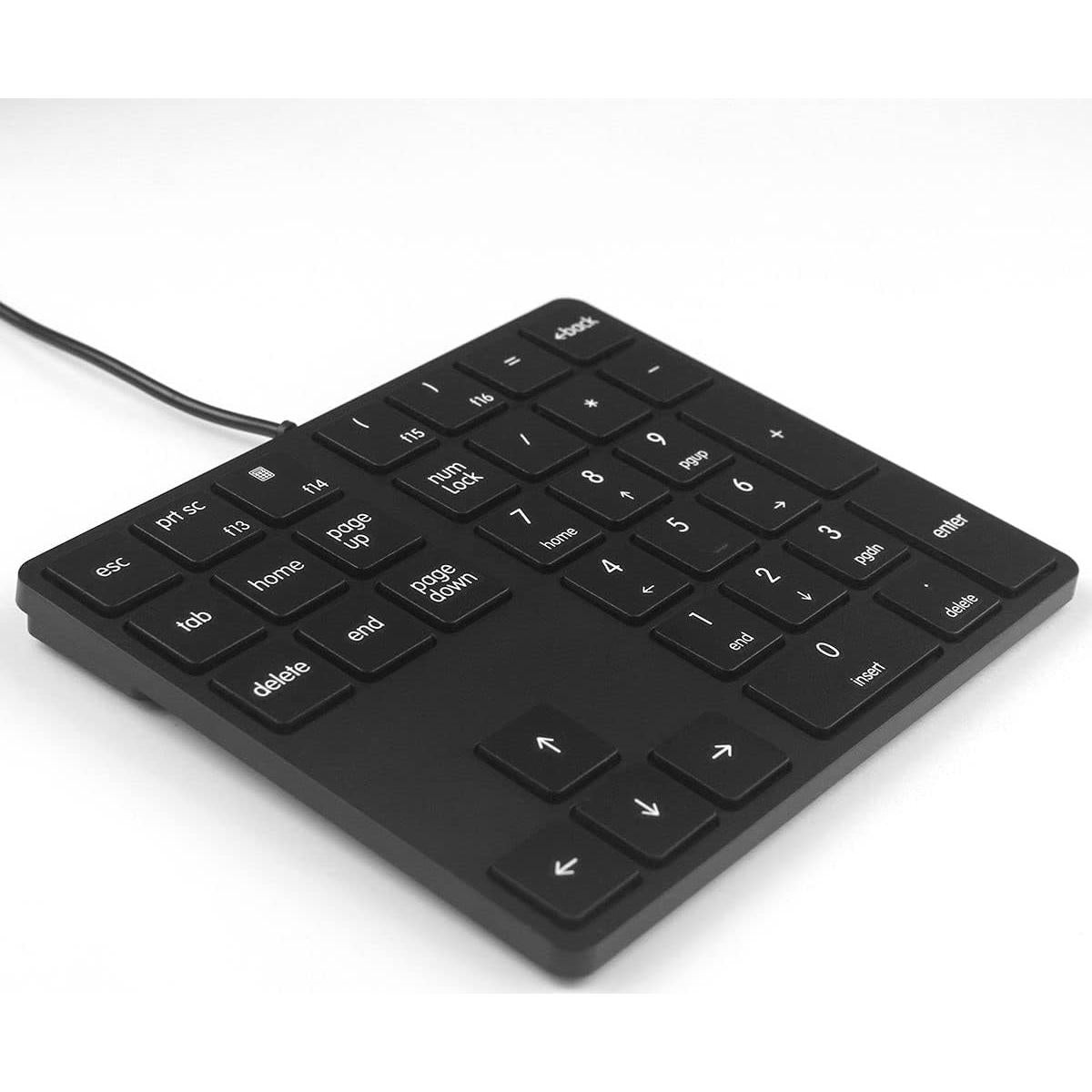 Teclado Numérico Qisan 34 Teclas Compacto con Cable