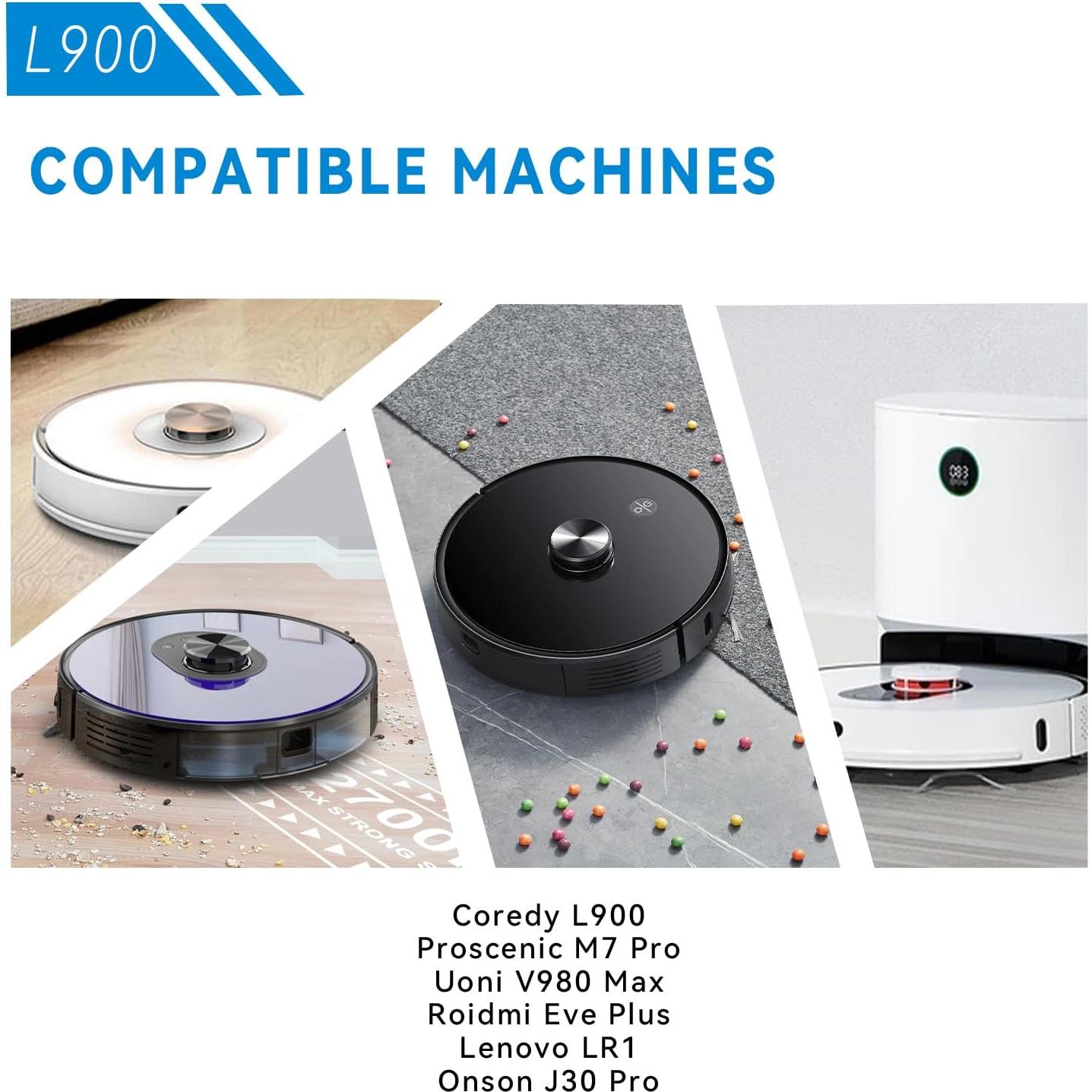 Batería de Reemplazo 6800mAh 14.4V para Robot Aspiradora Coredy L900