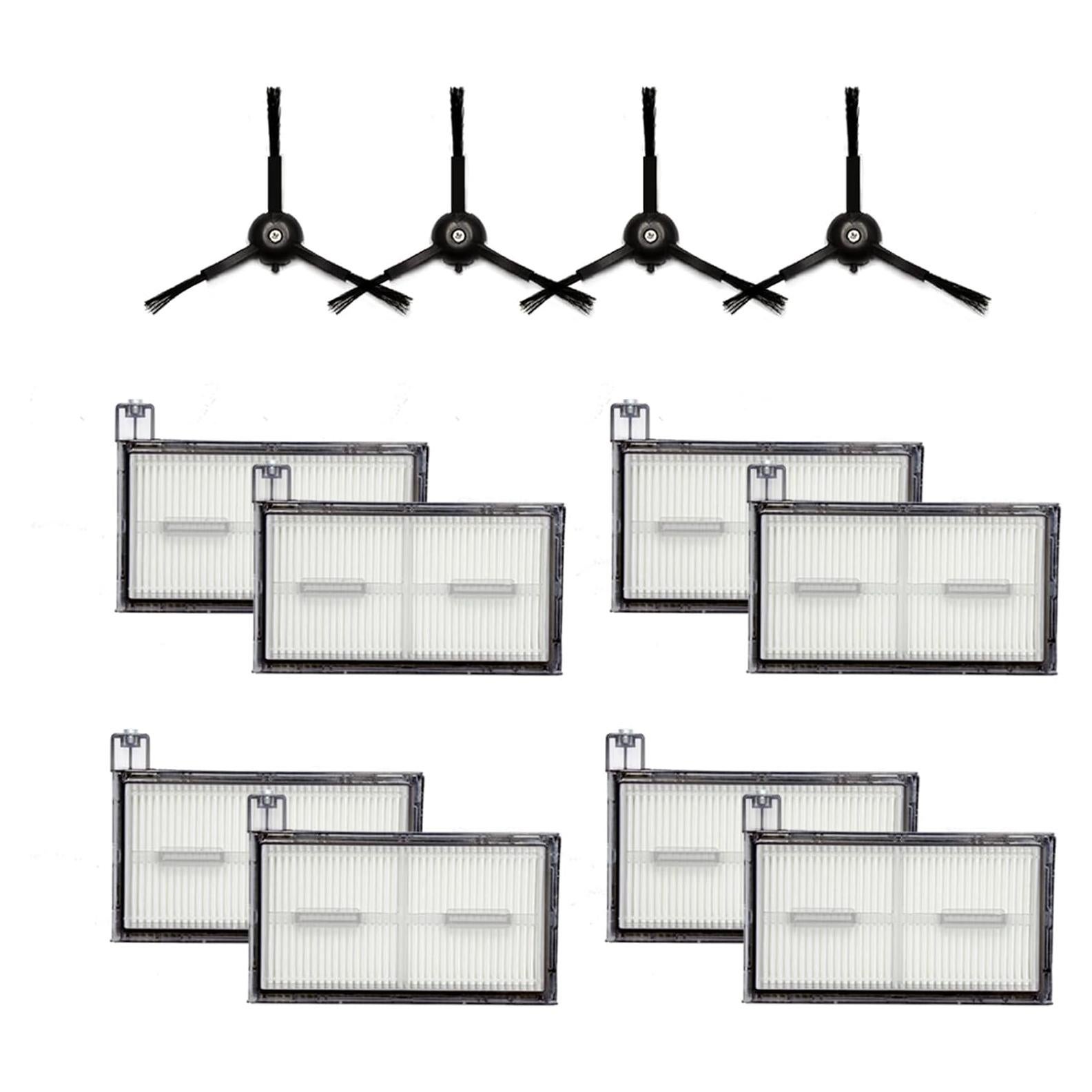 Piezas de Repuesto Eufy X8 Pro - 12PC Filtro Hepa y Barrido Lateral