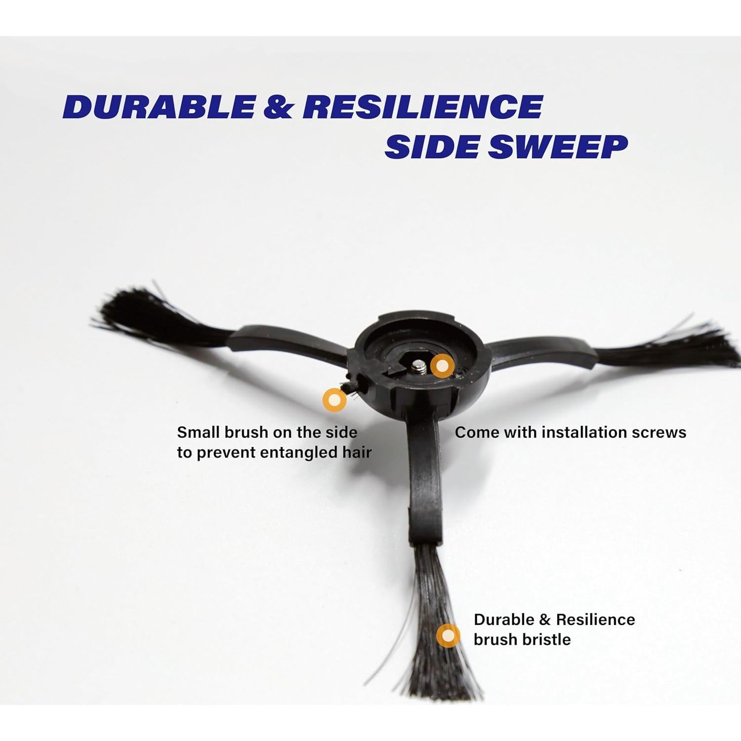 Piezas de Repuesto Eufy X8 Pro - 12PC Filtro Hepa y Barrido Lateral