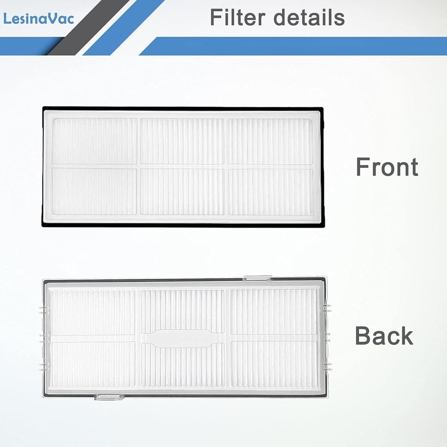 15 Piezas de Reemplazo LesinaVac para Roborock S7/S7+