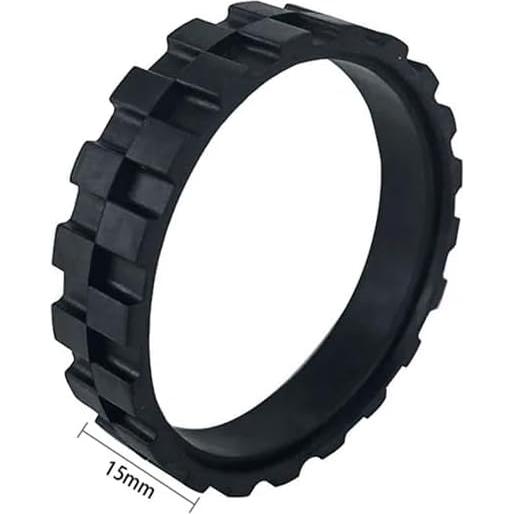 Piezas de Repuesto DrAer para iRobot Roomba S9/S9+ - 1 Rueda, 2 Neumáticos, 1 Cepillo Lateral