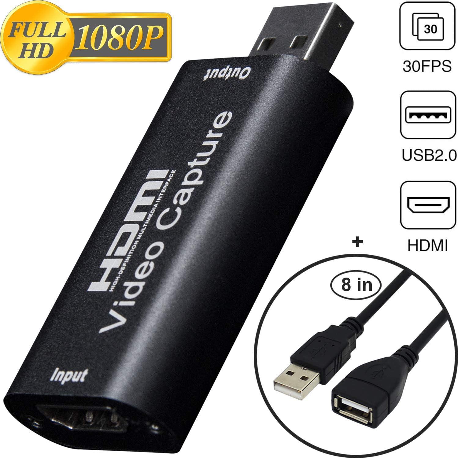 Tarjeta de Captura HDMI a USB BlueAVS 1080P para Video