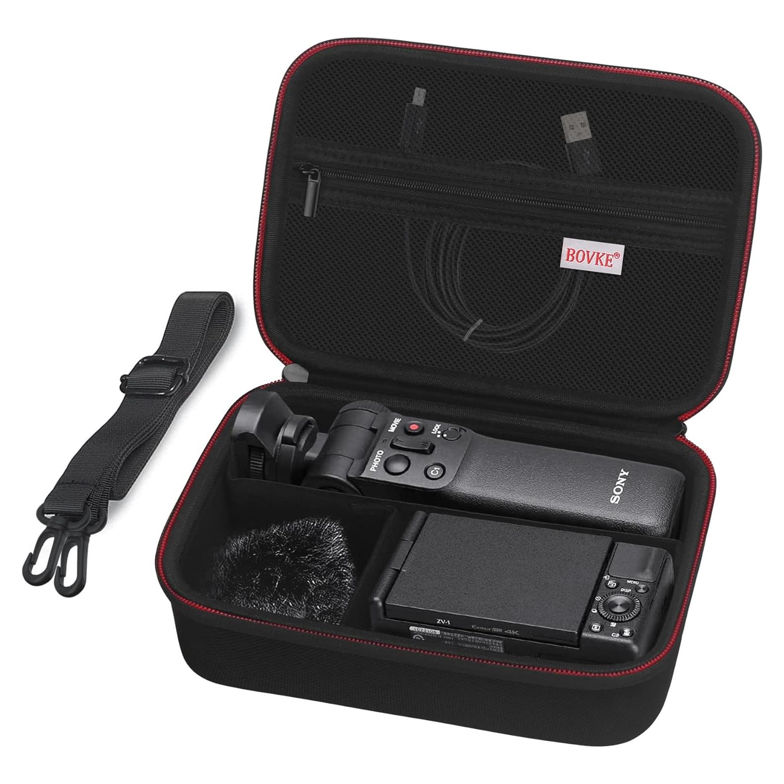BOVKE Funda para Cámara Sony ZV-1 II con Accesorios