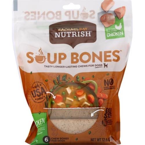 Galletas para Perros Rachael Ray Nutrish Huesos de Sopa 357g
