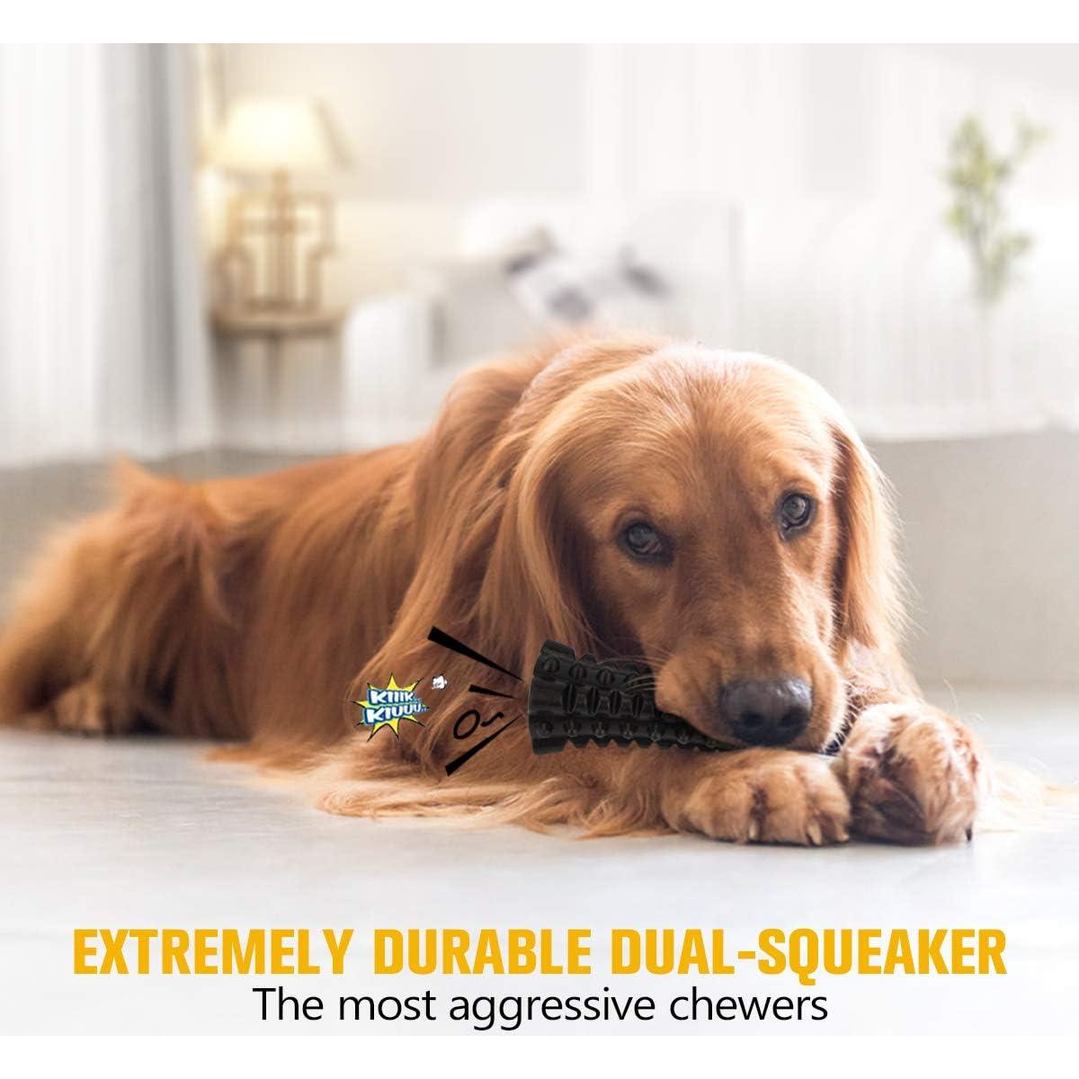 Juguete Indestructible para Perros VANFINE - Goma Resistente 15.92cm