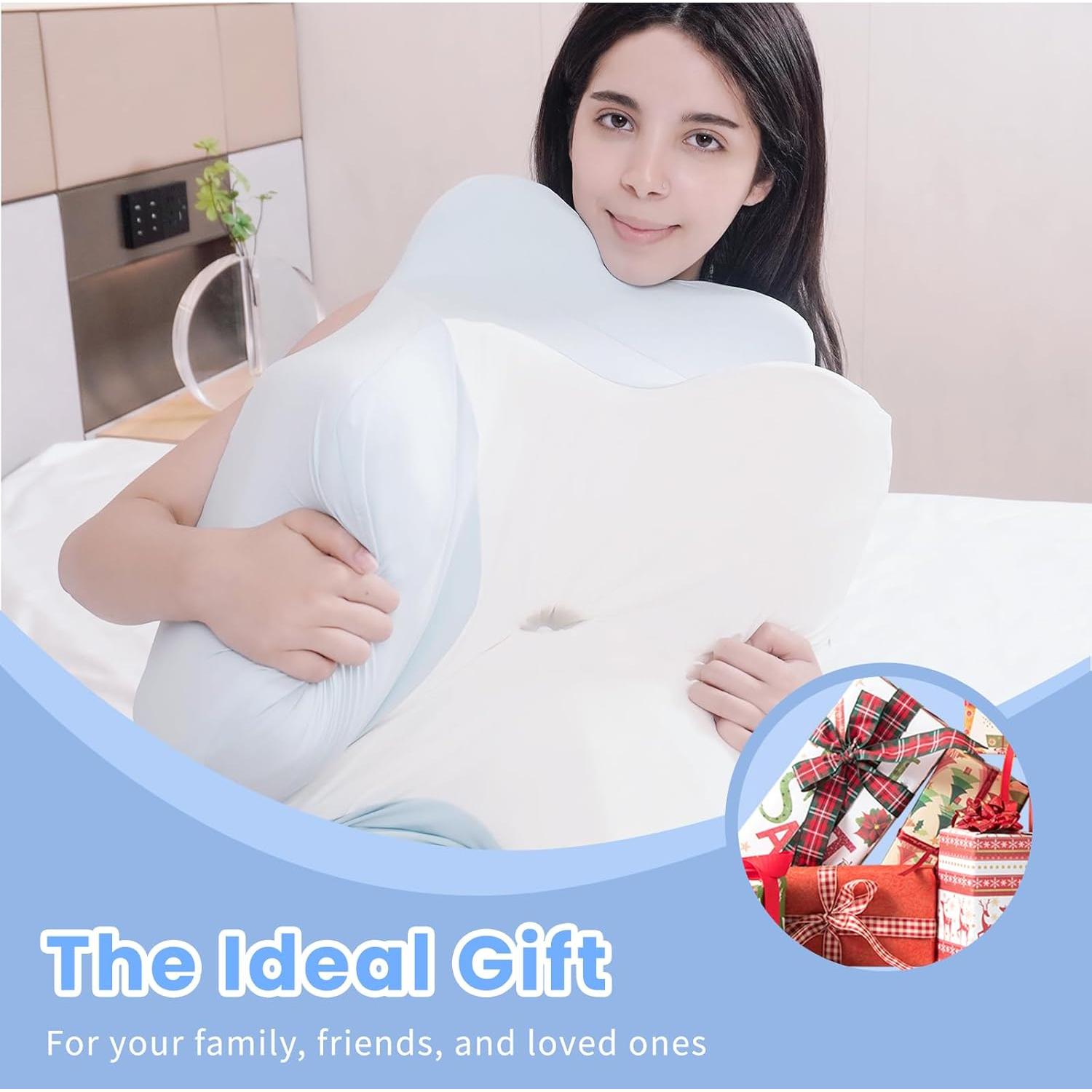 Almohada Cervical Aidodmom Espuma de Memoria 39.6x19.8cm