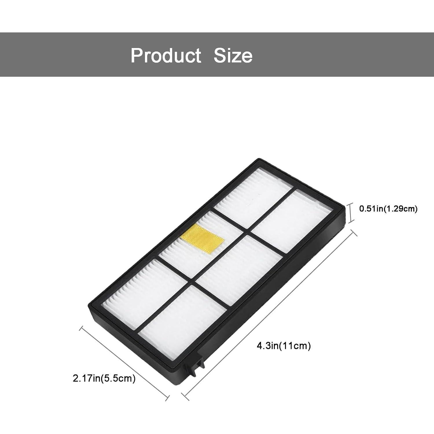 Filtro HEPA de Reemplazo HyacGoaw para iRobot Roomba 800/900 - 3 Paquetes
