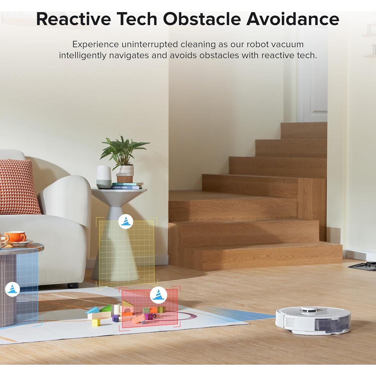 Aspiradora Robot y Mopa Roborock Q8 Max+ con Auto-Desvaciamiento