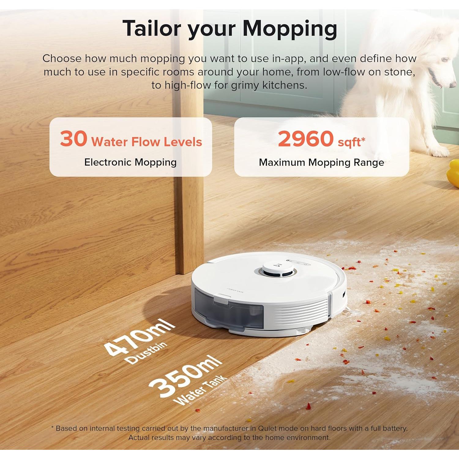 Aspiradora Robot y Mopa Roborock Q8 Max+ con Auto-Desvaciamiento