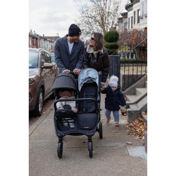 Carrito Doble Valco Baby Slim Twin 2024 Regaliz - Ligero y Compacto