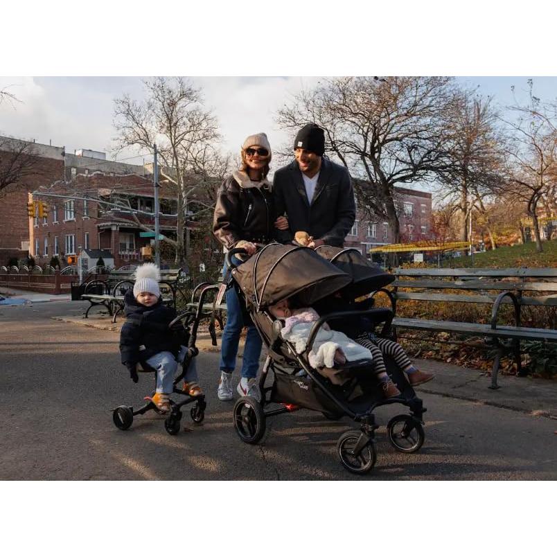 Carrito Doble Valco Baby Slim Twin 2024 Regaliz - Ligero y Compacto