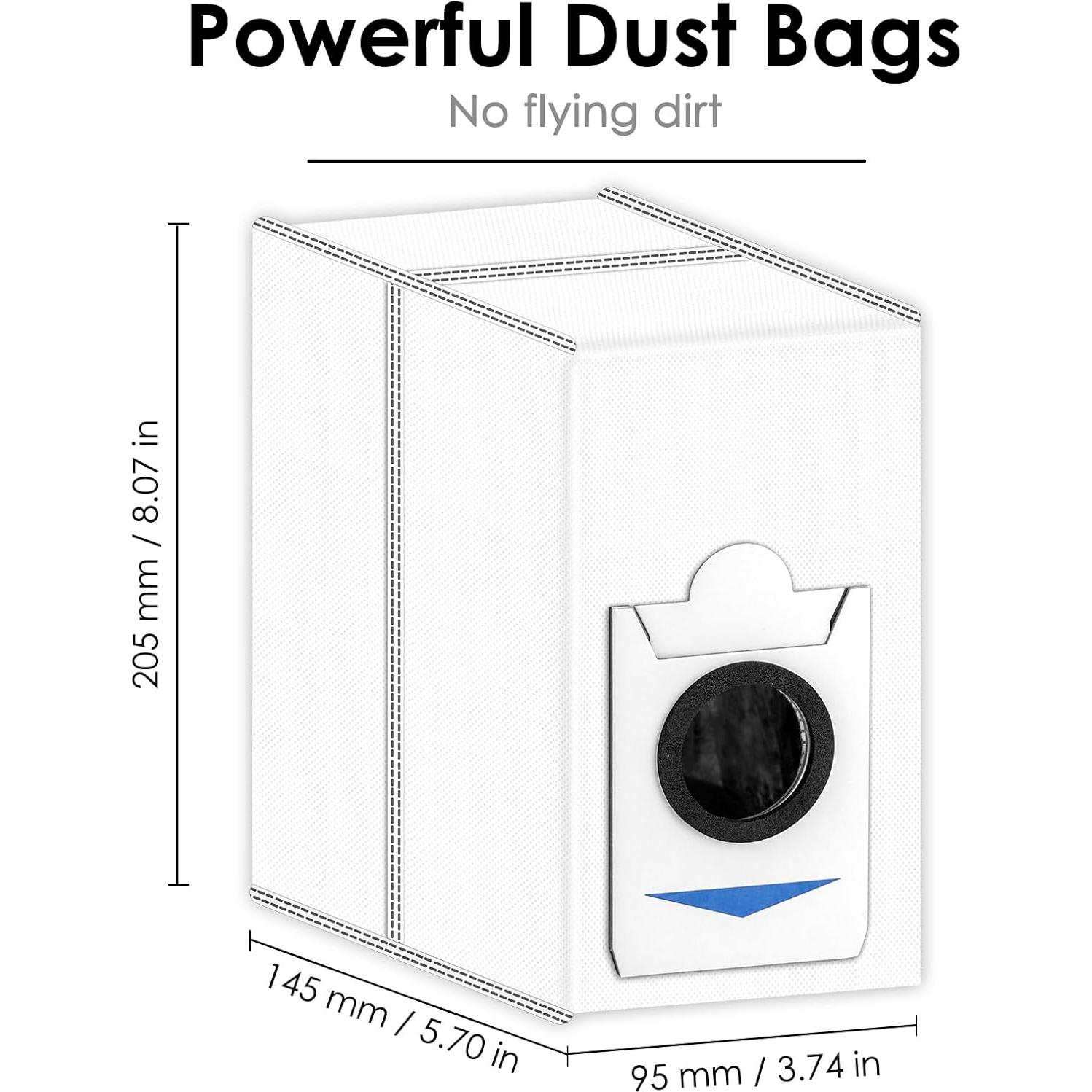 Bolsas de Repuesto para Aspiradora ECOVACS T30S Combo - 6 Piezas