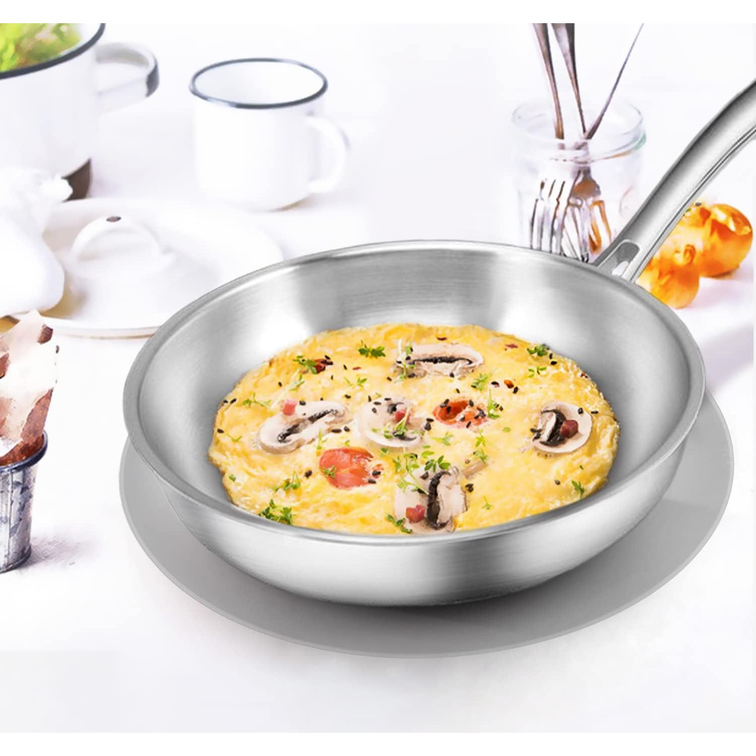 Alfombrilla Multiuso KooMall 30.5cm Silicona Gris 2 Piezas