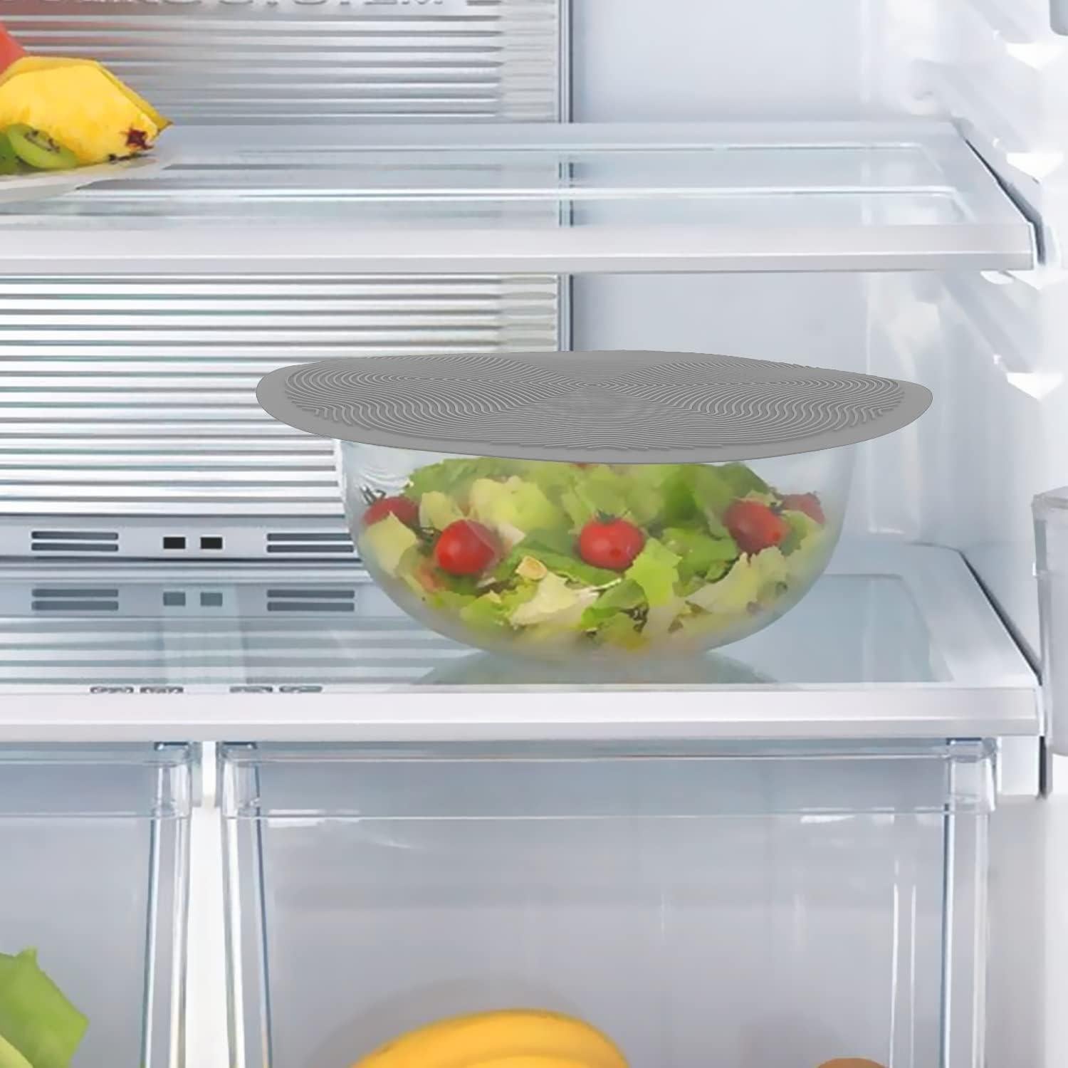 Alfombrilla Multiuso KooMall 30.5cm Silicona Gris 2 Piezas