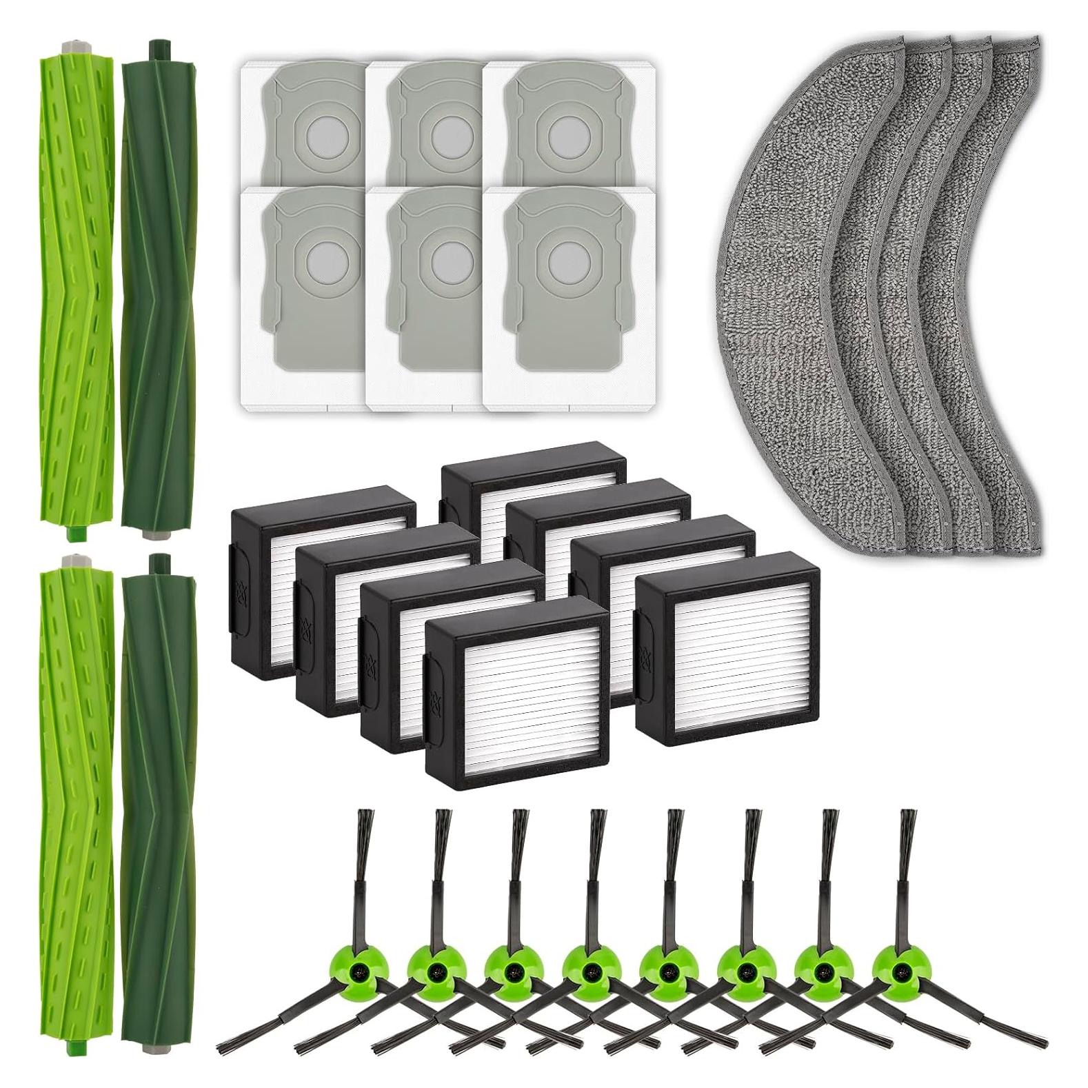 Kit de Accesorios 30 Piezas BRUVISH para iRobot Roomba