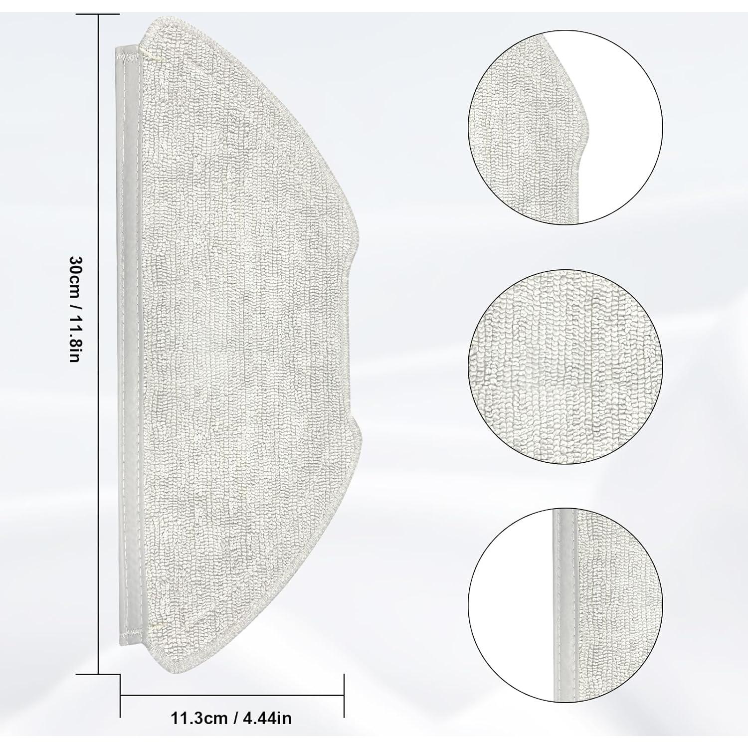 6 Paños de Mopa para Aspiradora Robot AIRROBO T20 - Repuestos